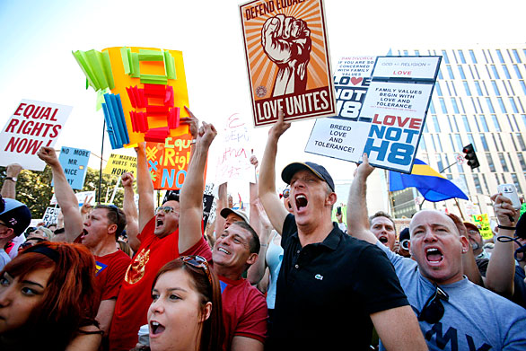 Proposition 8 Protests in California
