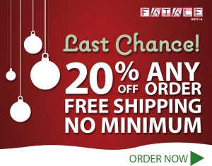 Free Shipping and Save 20%